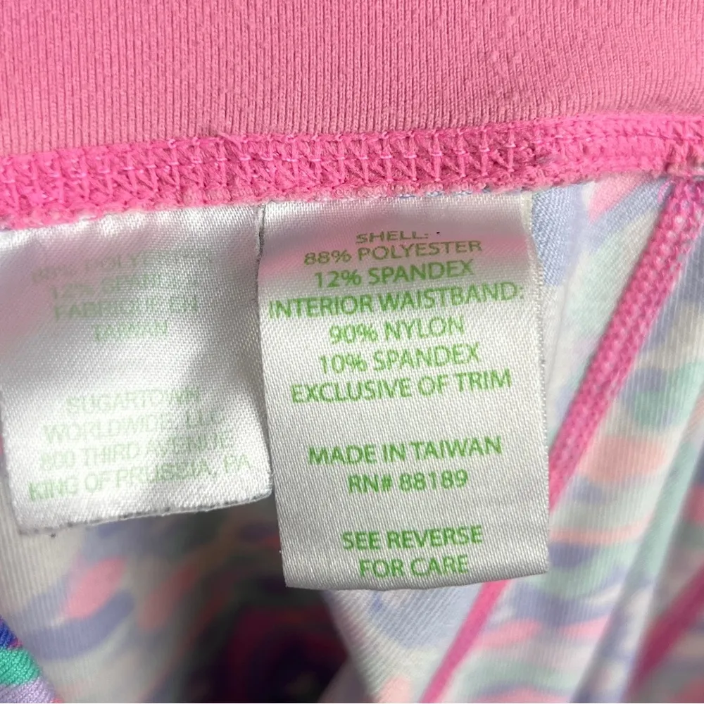 Lilly Pulitzer Luxletic Weekender Cropped Tights S La Playa - Image 3