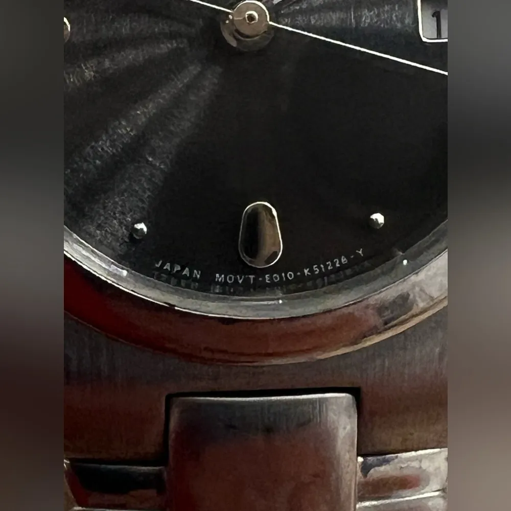 Citizen Eco-Drive Ladies Watch Black Dial WR100 Date Window Stainless Bracelet - Image 7