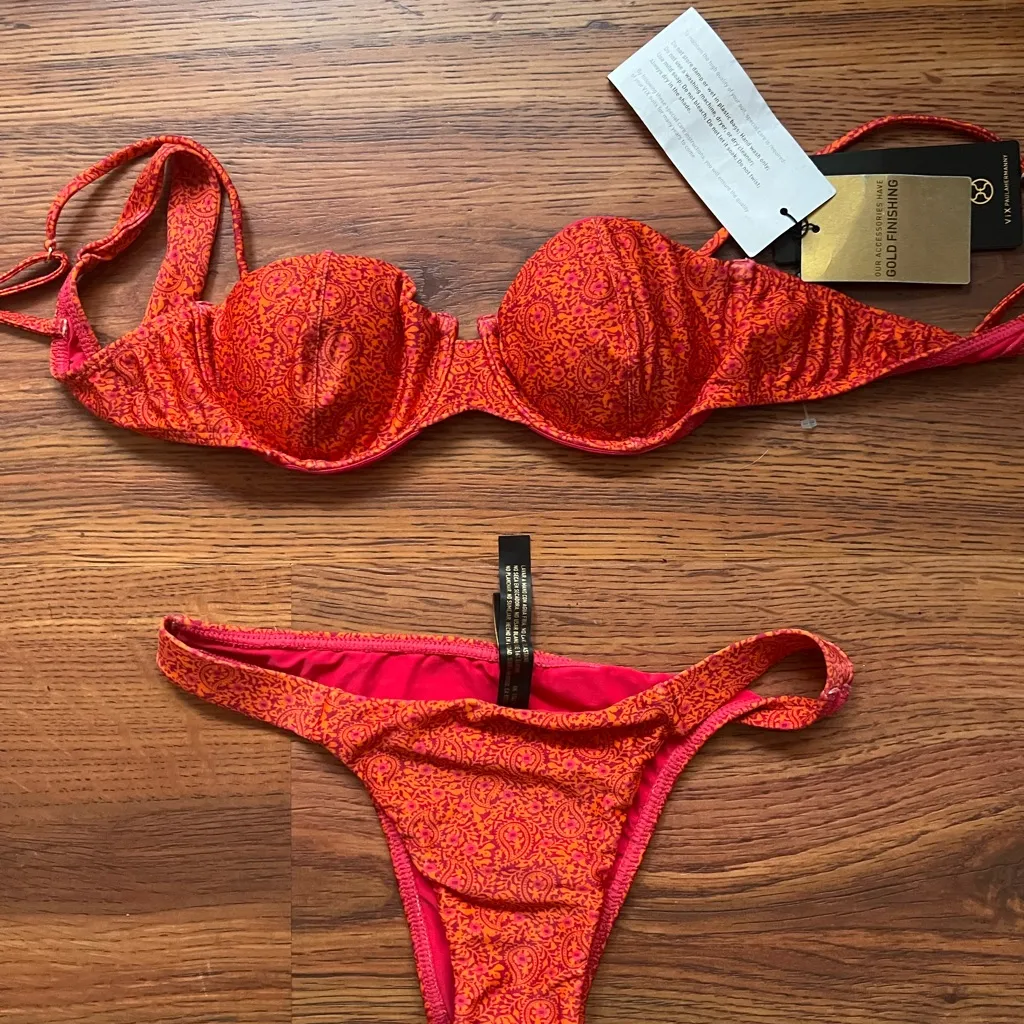 NWT VIX Ibiza bikini set Red - Image 10