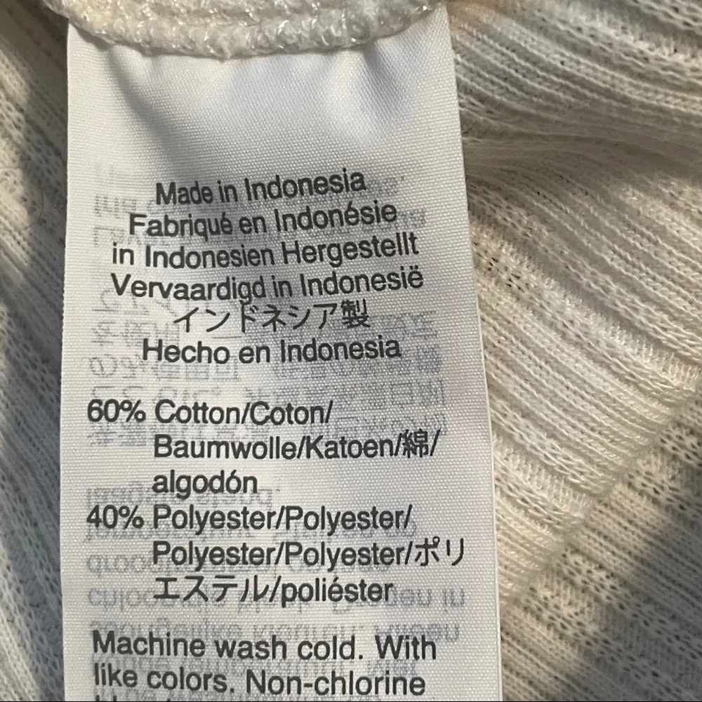 Madewell  Pointelle Knit Peasant Top - Image 10