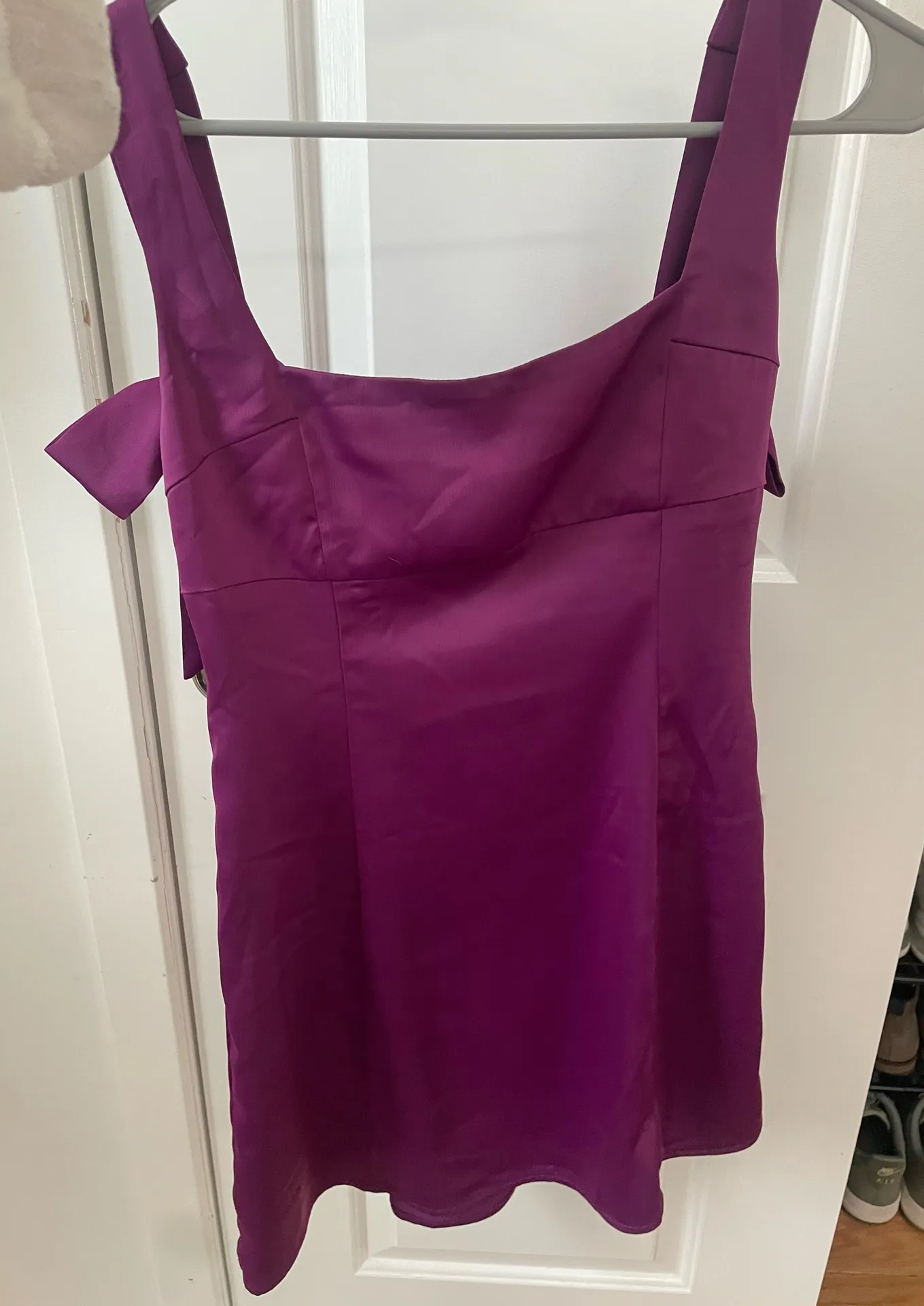 Urban Outfitters Purple Satin Mini Dress - Image 1