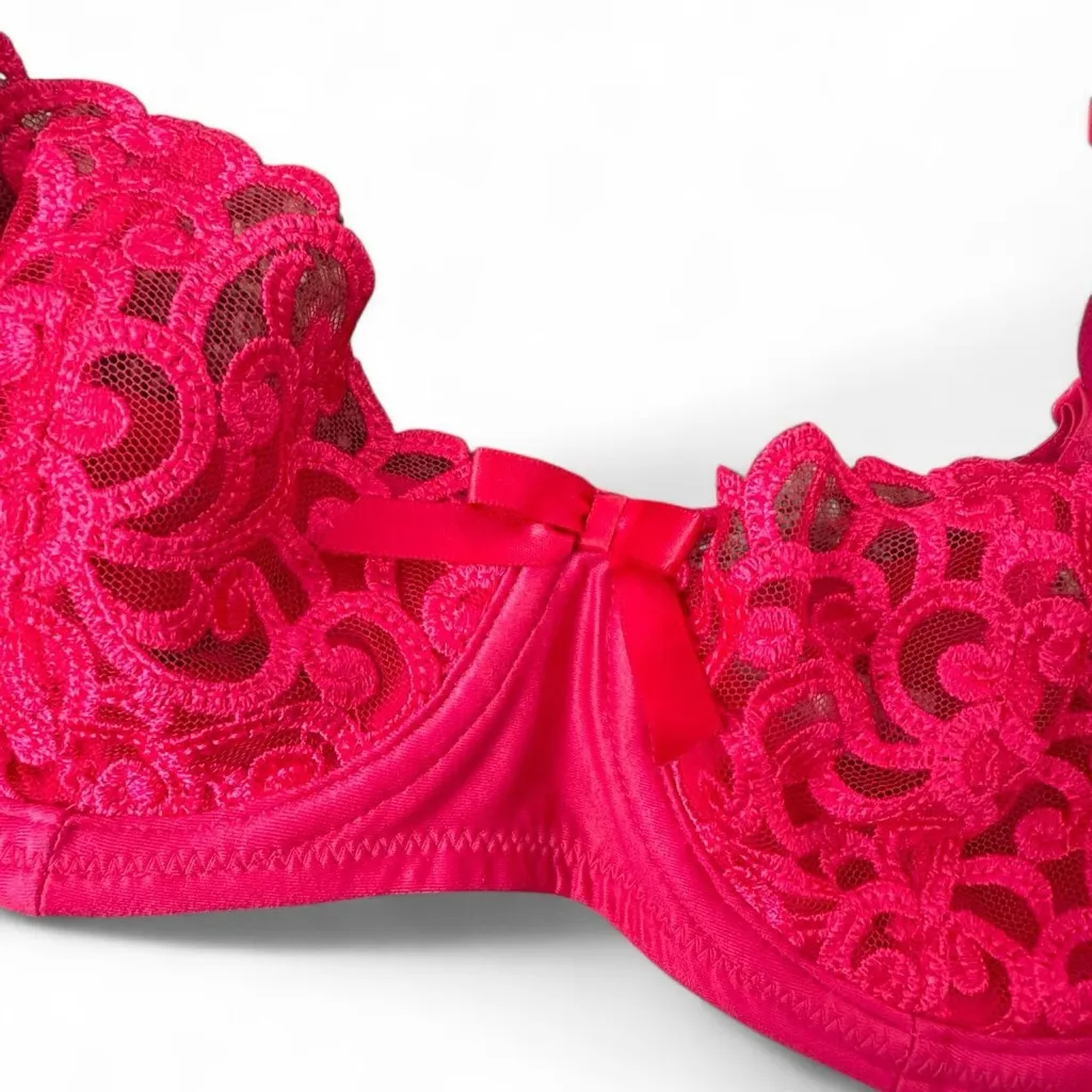 Y2K Vintage Balconette Bra - Image 2