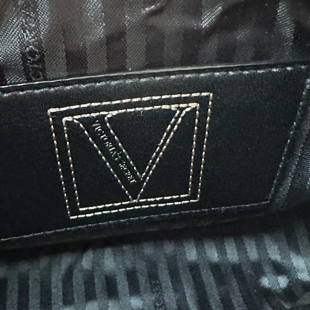 Victoria's Secret Rose Pink and Gold Shoulder Bag with Crescent Silhouette - Image 9