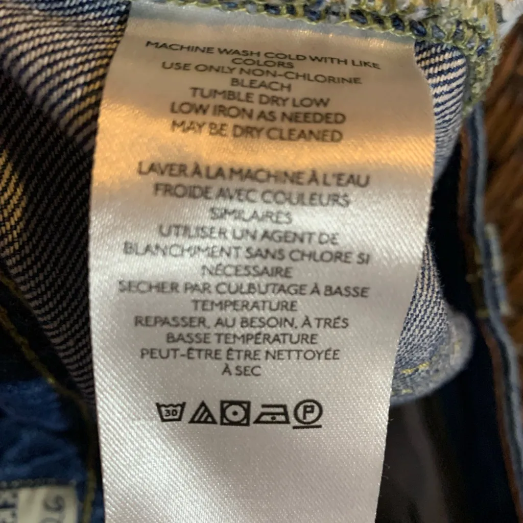 NWOT Free People We the Free Straight Leg Jeans Size 26 - Image 6