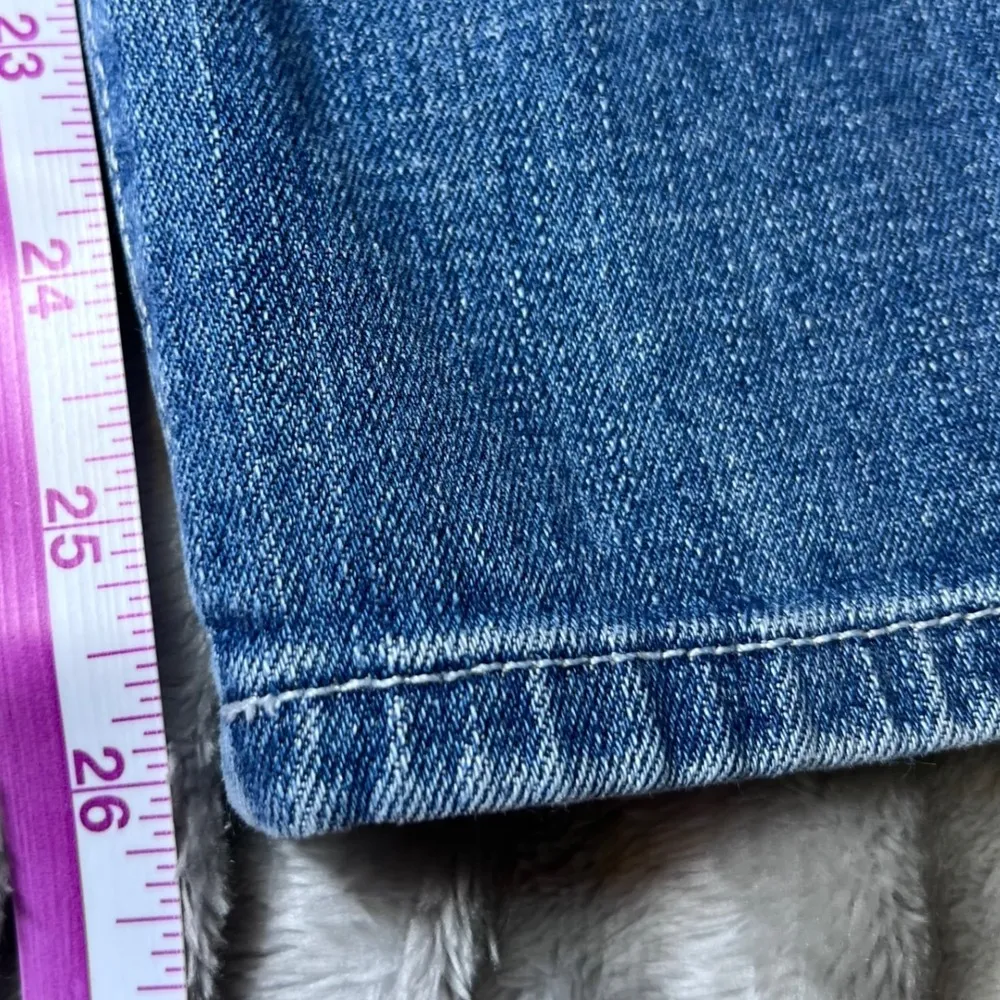 Simply Vera Vera Wang Blue Jeans Womens 14 Denim Straight Leg Casual Everyday - Image 12