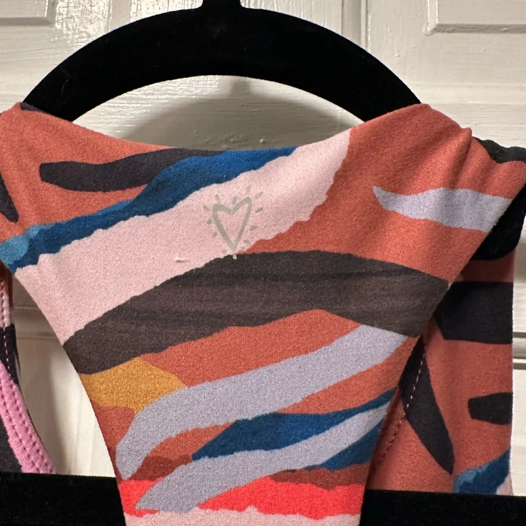 Betsey‎ Johnson Patterned Sports Bra - Image 5