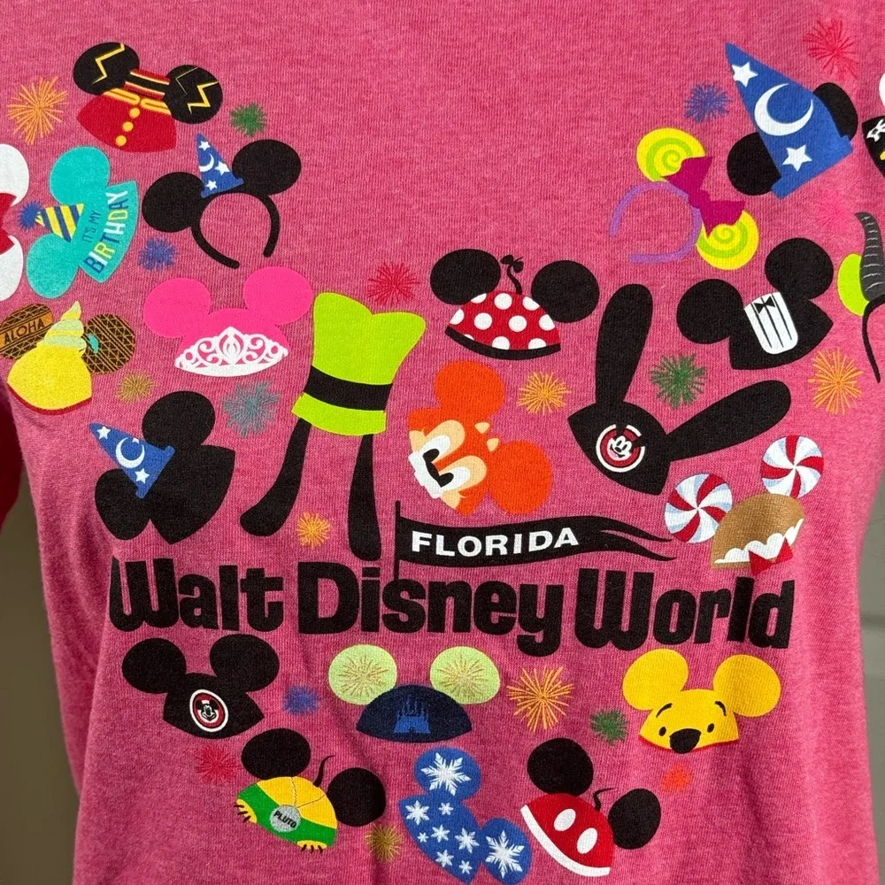 NWT Walt Disney World Florida Mickey Ears Women’s Tee Shirt Small - Image 2