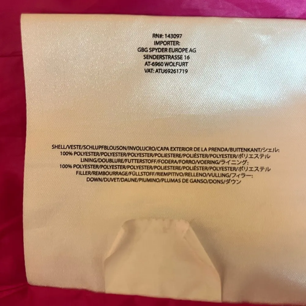 SPYDER Prymo Ladies Down Puffer XS - Image 3