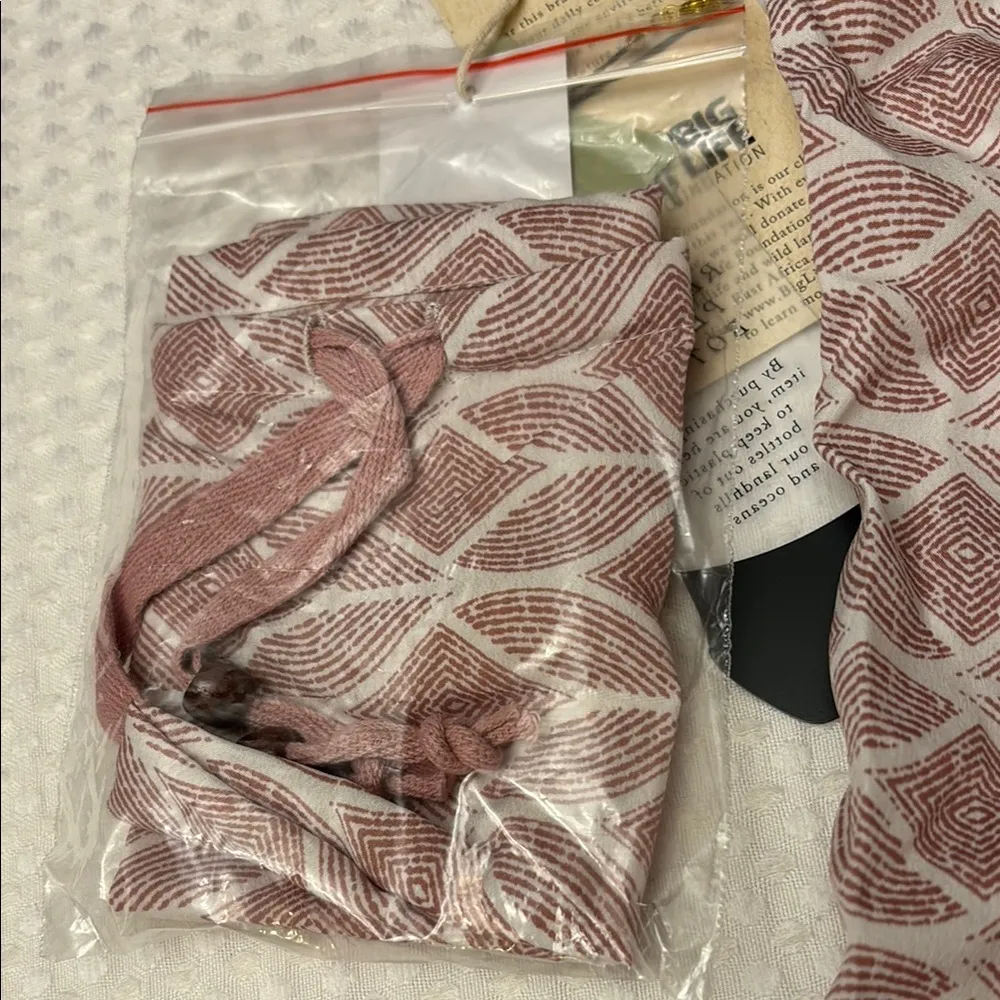 NEW! QUAGGA GREEN LABEL Packable Wide Leg Lounge Pants S (4 - Image 12