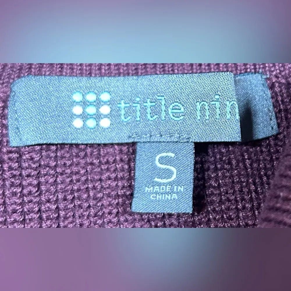 Title Nine Size S Offsite Synergy Turtleneck Women’s Sweater - Image 2