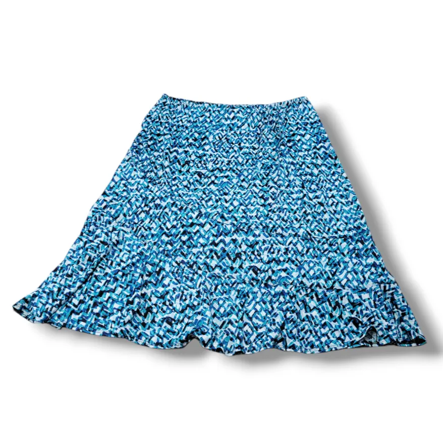 Skirt Size 3X W36"in Elastic Waist A-Line Skirt Midi Skirt New NWT - Image 3