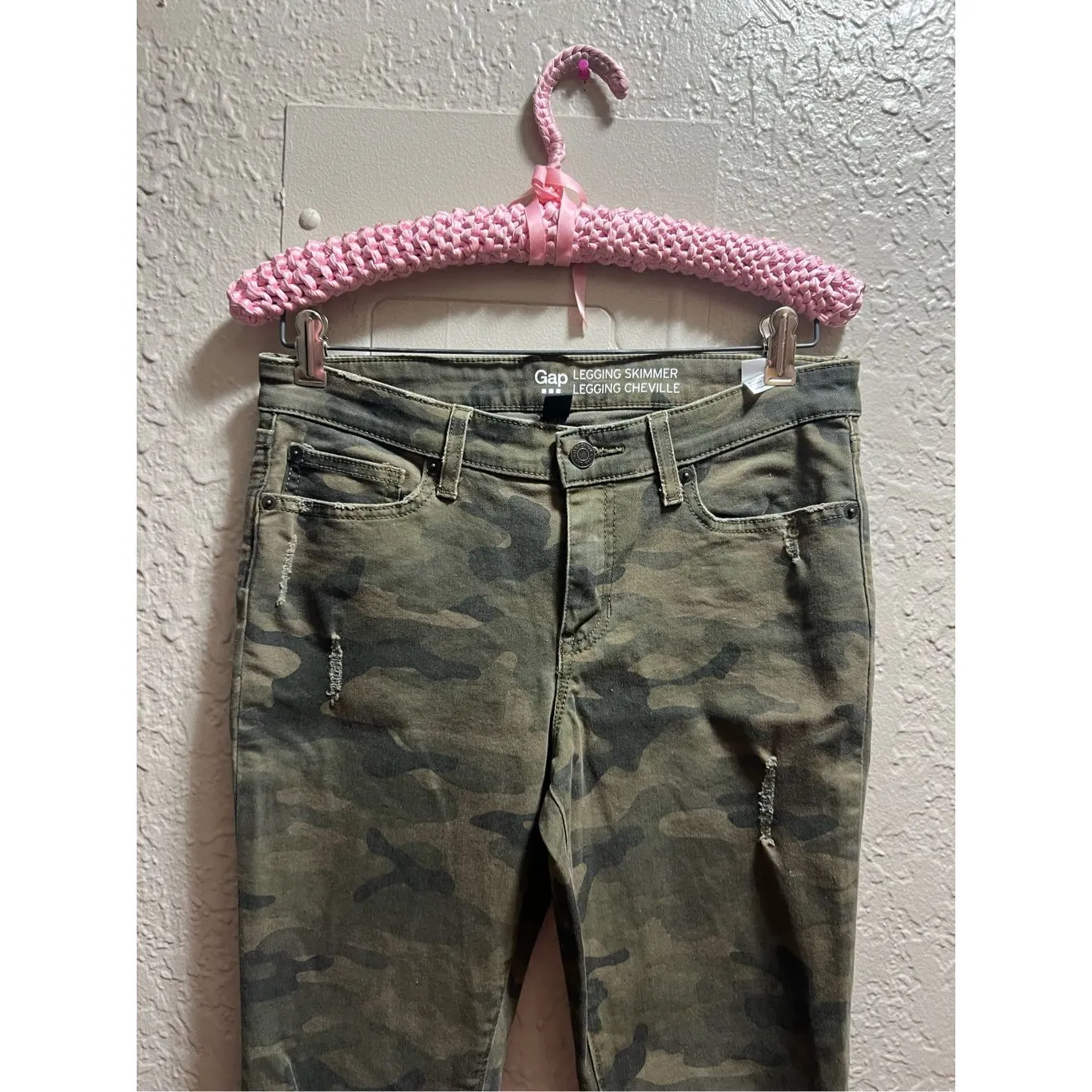 Gap Camo Legging Skimmer Jeans Woman’s Size 6 - Image 5
