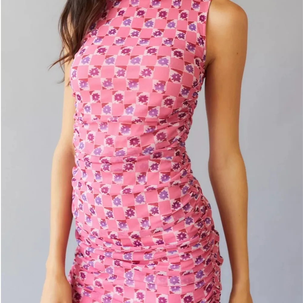 Urban Outfitters | Austin Floral Checkered Dress - Image 9