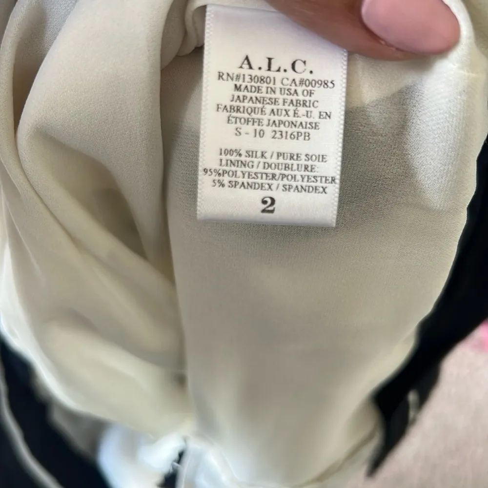 A.L.C Resort Striped Two Silk Piece Outfit - Image 10