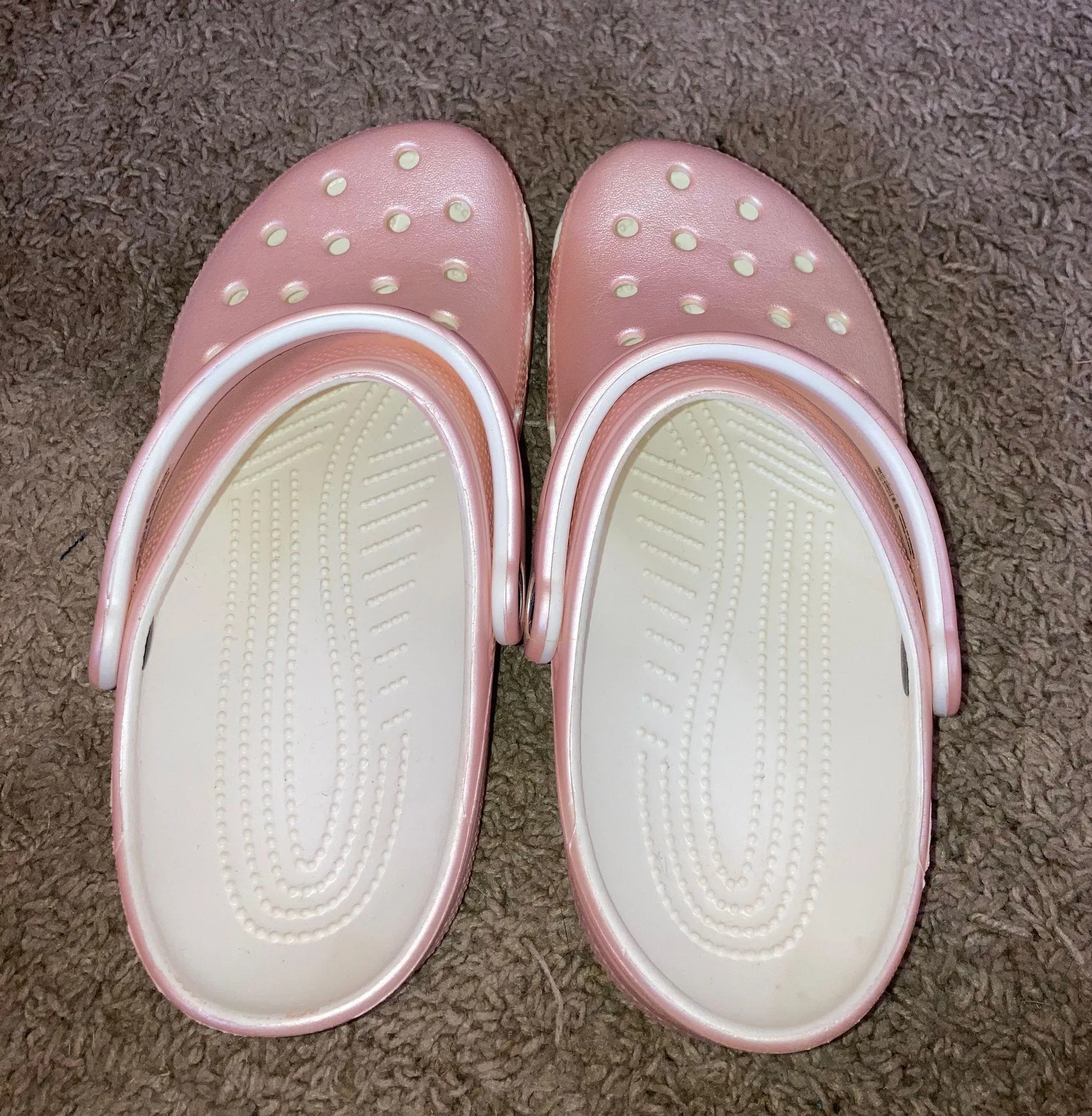 Crocs Pink Women’s 8 - Image 3