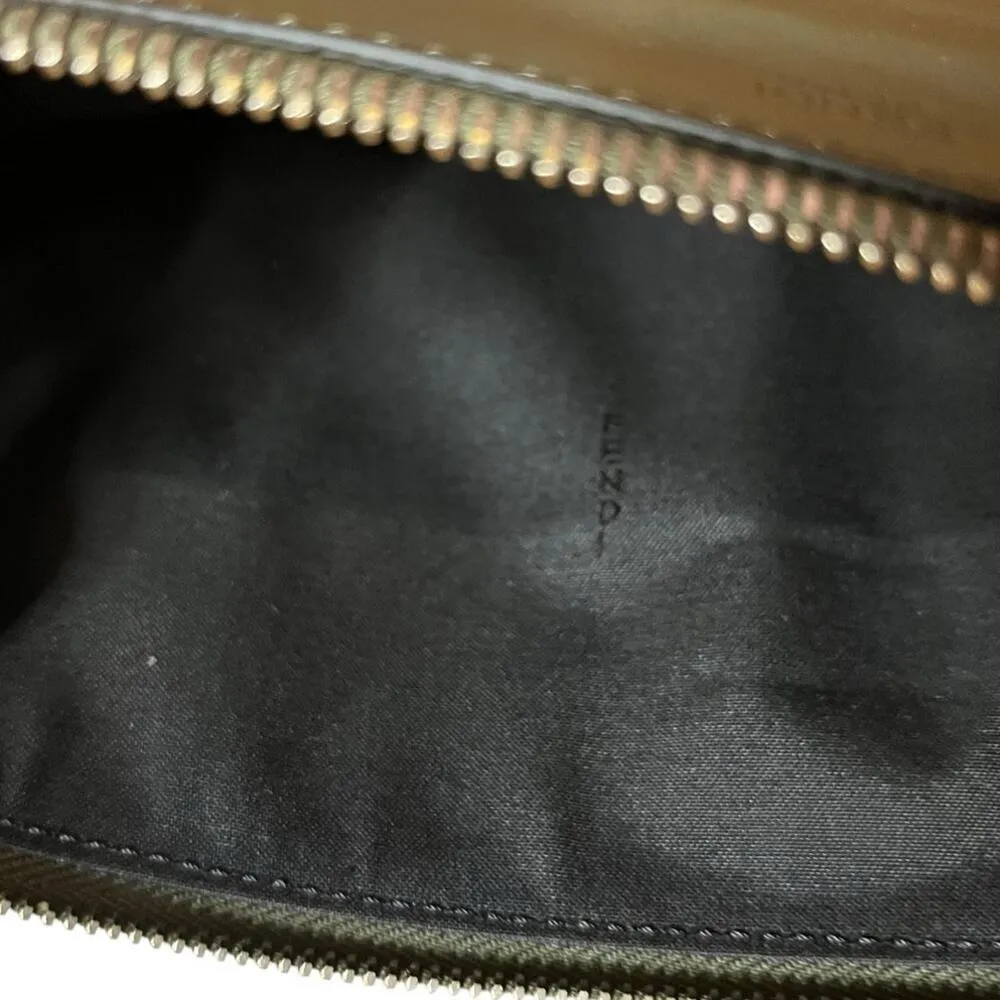 Fendi Vocabulary Fantastic Leather Clutch Moss Green 7N0078 - Image 8