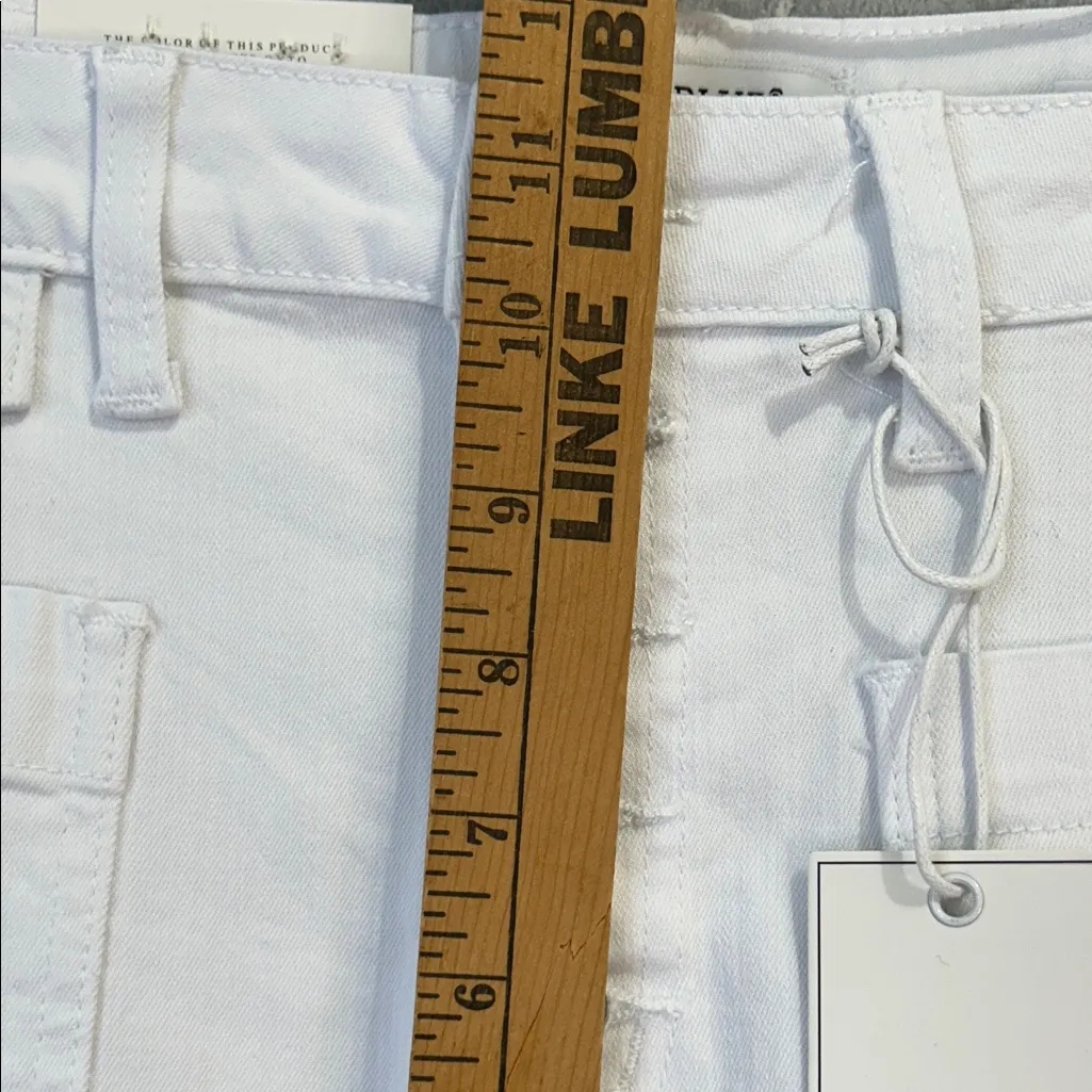 Judy Blue White Flare & Wide Leg Jeans Women’s Size 13/31 NWT - Image 9