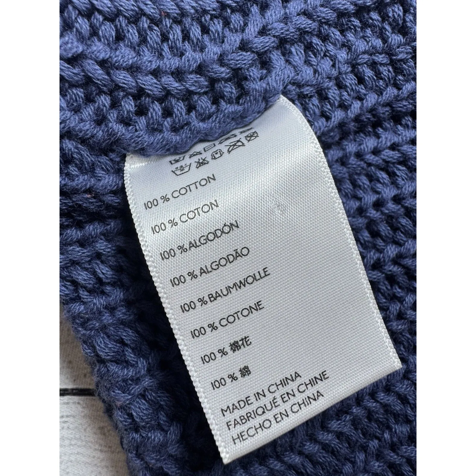 Free People Movement Knits Beanie BLUE  Grunge Cozy - Image 5