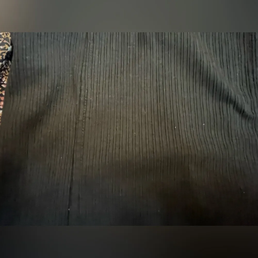 Promesa rib knit bodysuit with floral balloon sleeves NWOT - Image 3