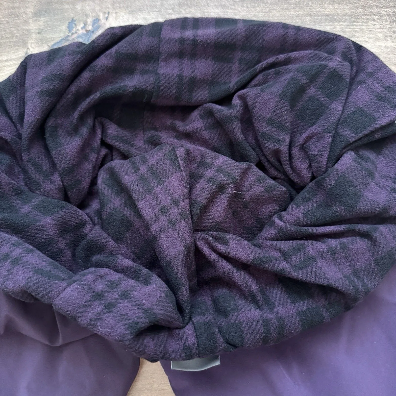 Eddie Bauer Pants Womens 14 Fleece Lined Pull On Pro Guide Tech Joggers Purple - Image 7