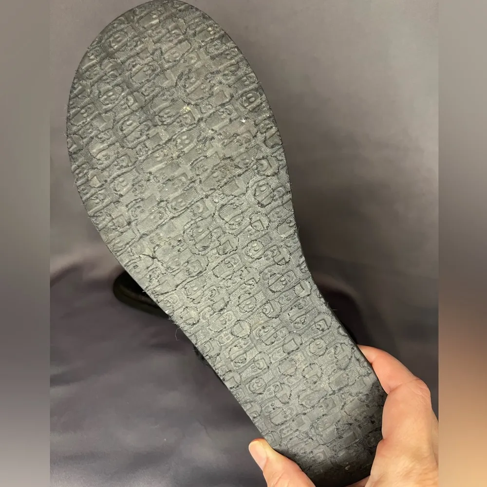 Sanuk yoga sling sandals black size 8 - Image 5