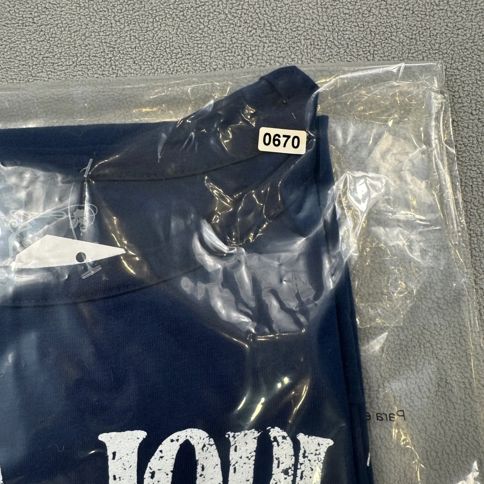 Janis Joplin Concert Shirt 2XL Blue Womens American Flag Concert Slit Tee Top Size XXL - Image 7