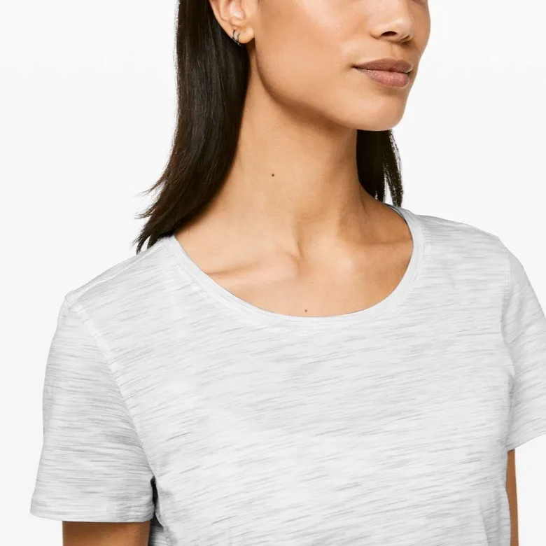 Lululemon // Love Crew in Light Grey Space Dye - Image 2