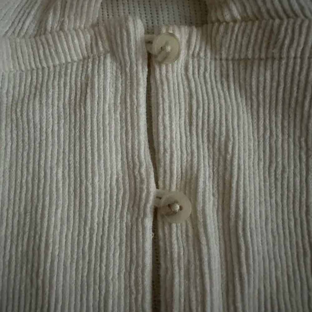 Madewell Cream Cross-Back Tank Top - Image 3