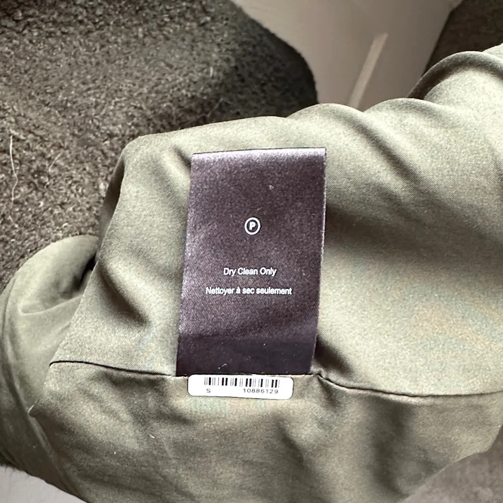 Heartloom Dark Green Wool Blend Coat - Image 9