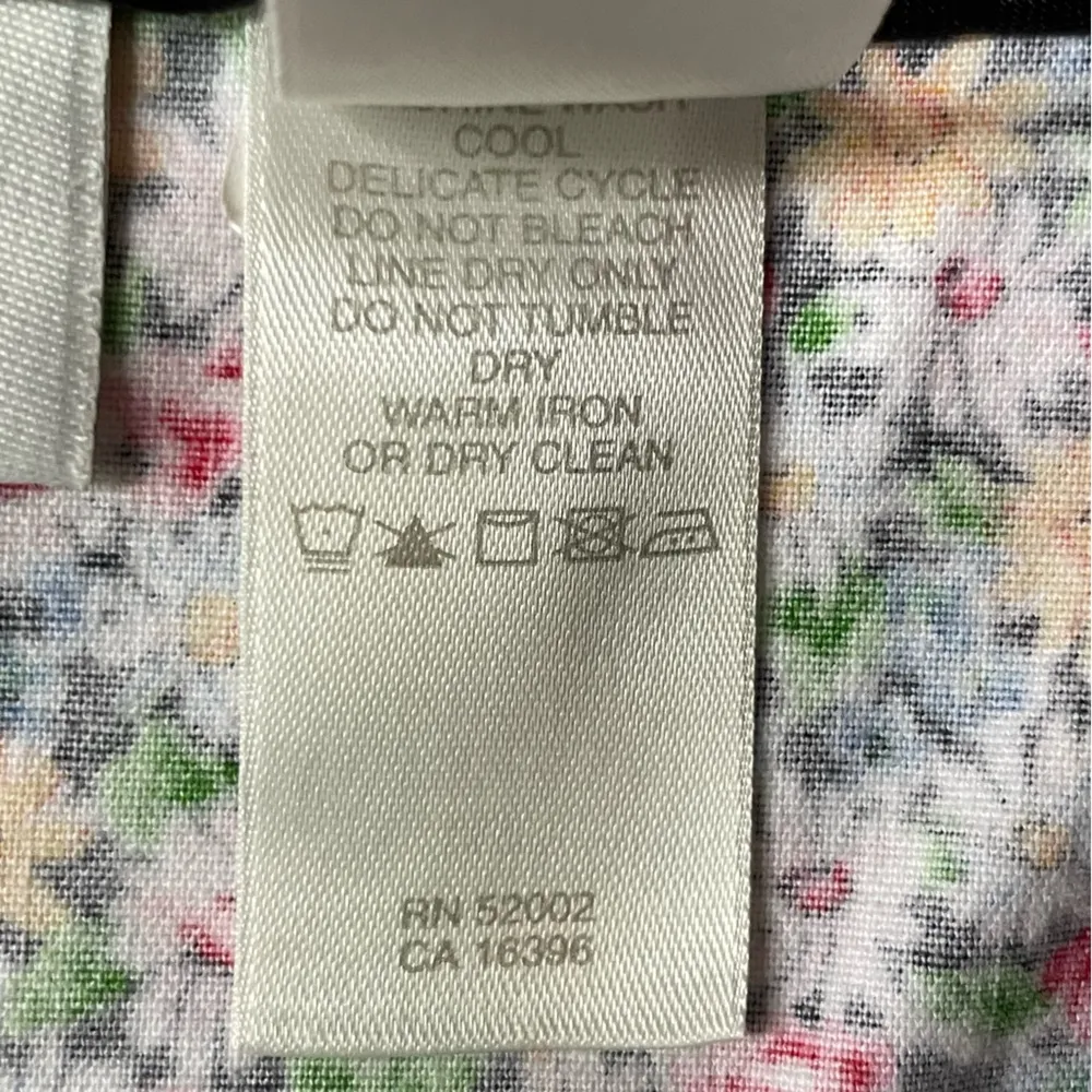 Liz Claiborne Sport Cotton Floral Women's Skort Shorts Plus - Image 11