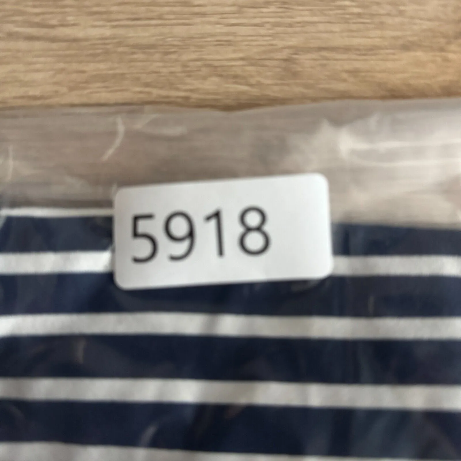 Athleta Pants Womens Small Navy White Stripe Chaturanga Capri Legging Athleisure - Image 9