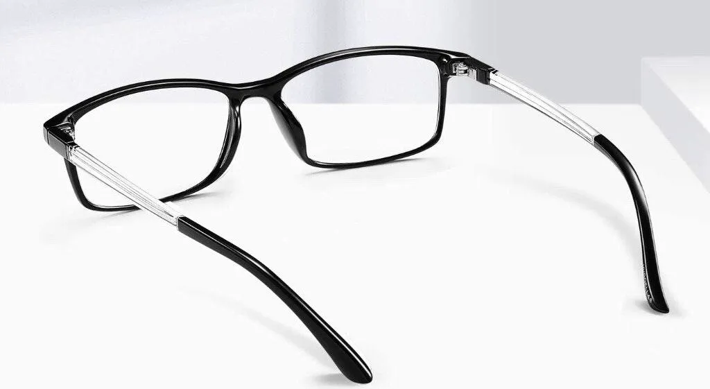 Blue Light Blocking Reading Glasses Black - Image 4