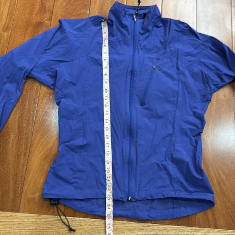 Patagonia Jacket Windbreaker Womens Purple Teal Blue Full Zip Up 24127 size M - Image 11
