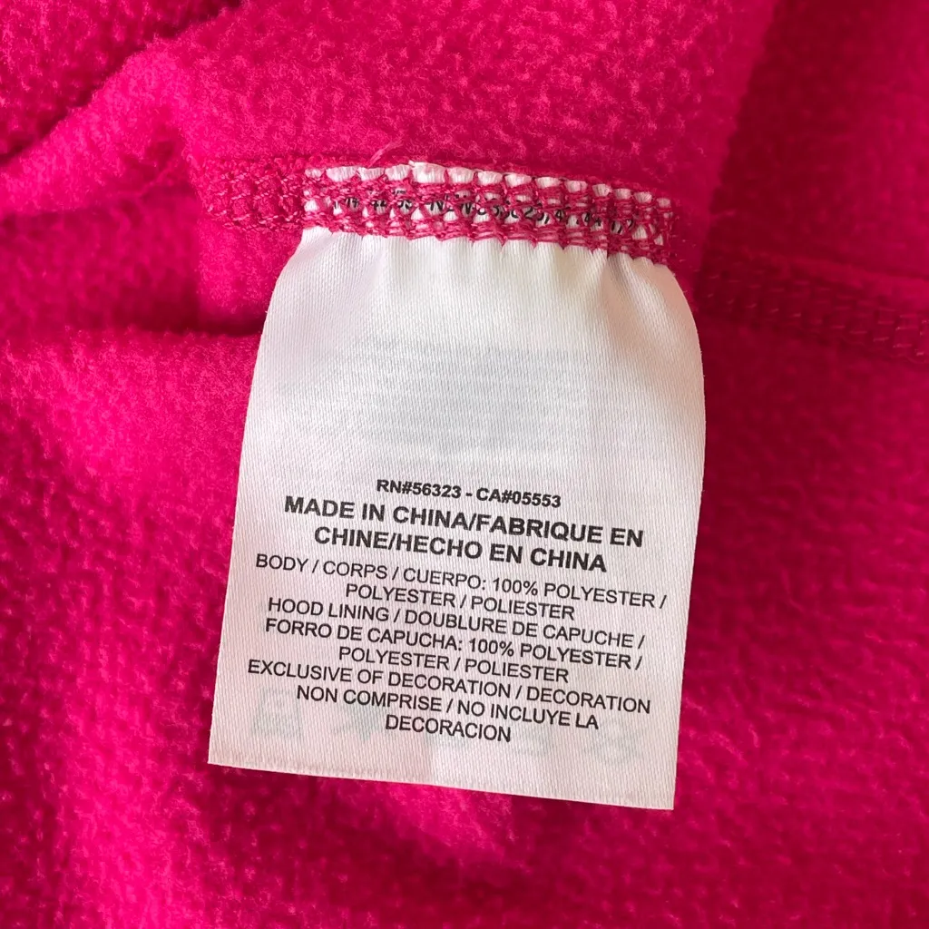 Nike Women's Bold Pink Hoodie - Image 8