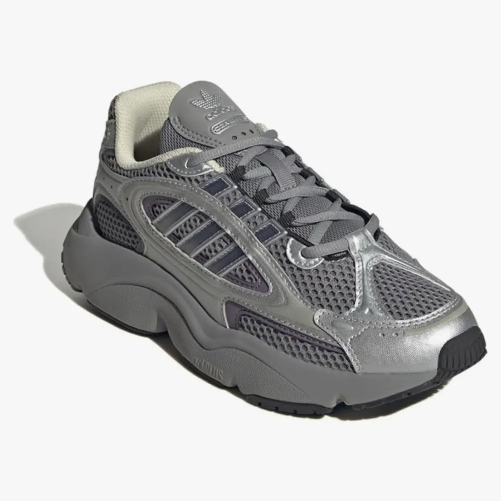 Adidas Ozmillen Sneakers Women’s 6.5 Gray Purple Y2K Chunky Dad Shoes NWT - Image 3