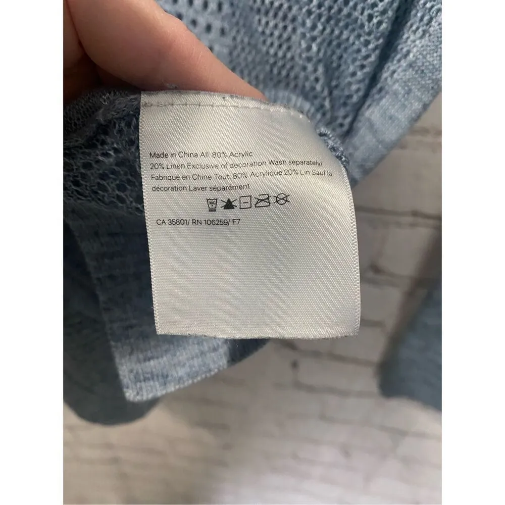Lululemon well being linen crew sweater Blue Size undefined - Image 10