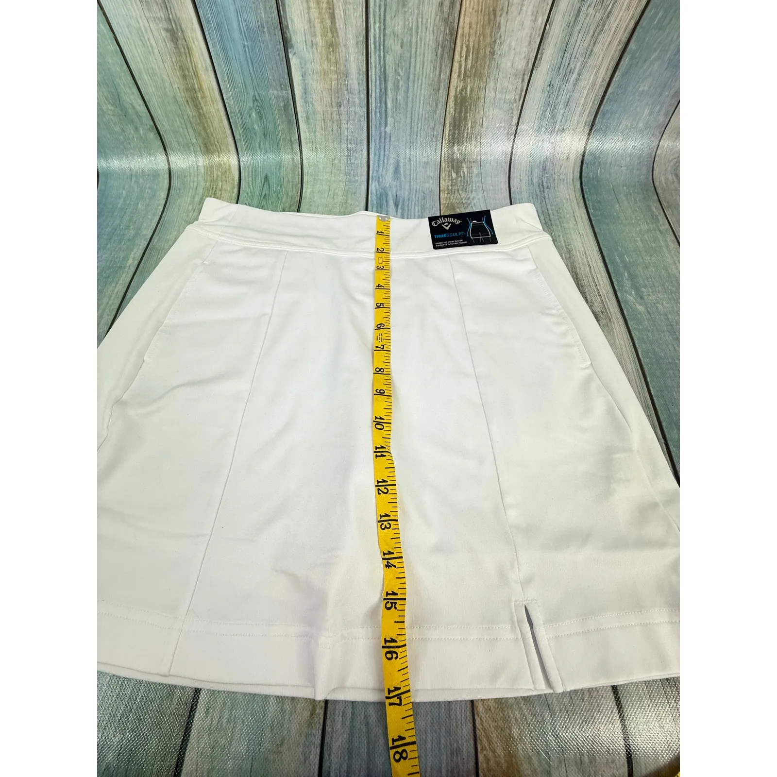 Callaway Women's White Opti-Dry Sport Skirt NEW Medium Golf Tennis Skort - Image 4