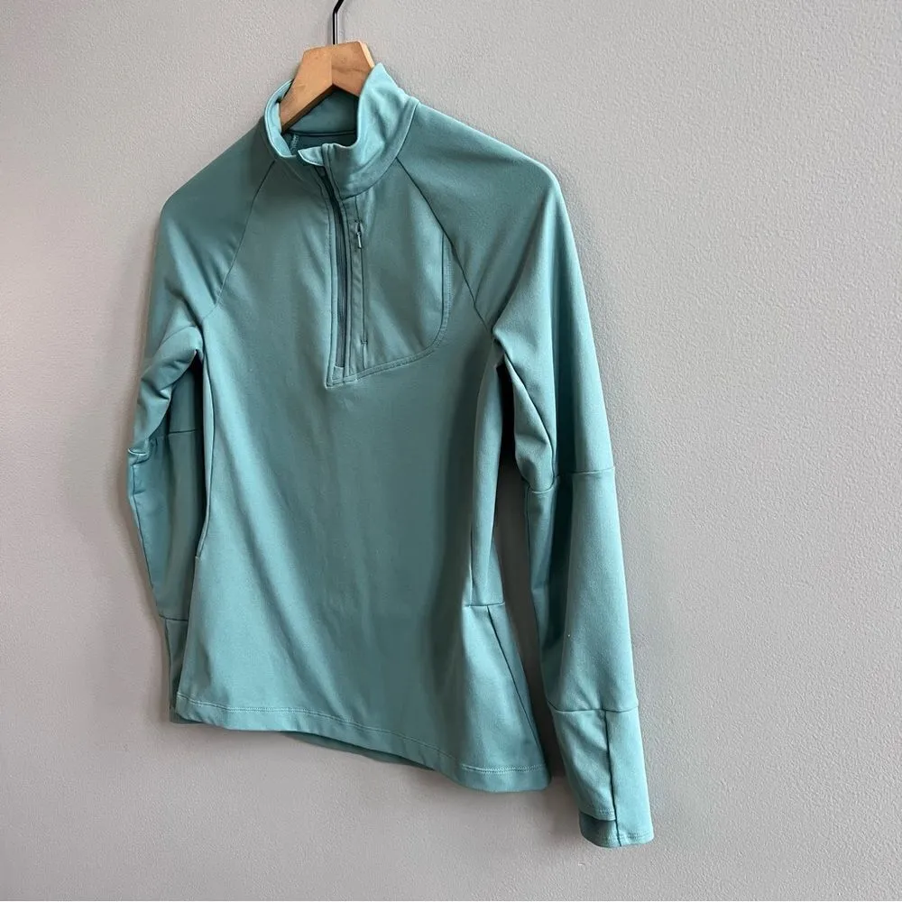Merrell SelectWick 1/4 Zip Pullover Running Jacket Long Sleeve Shirt Sage Green - Image 5
