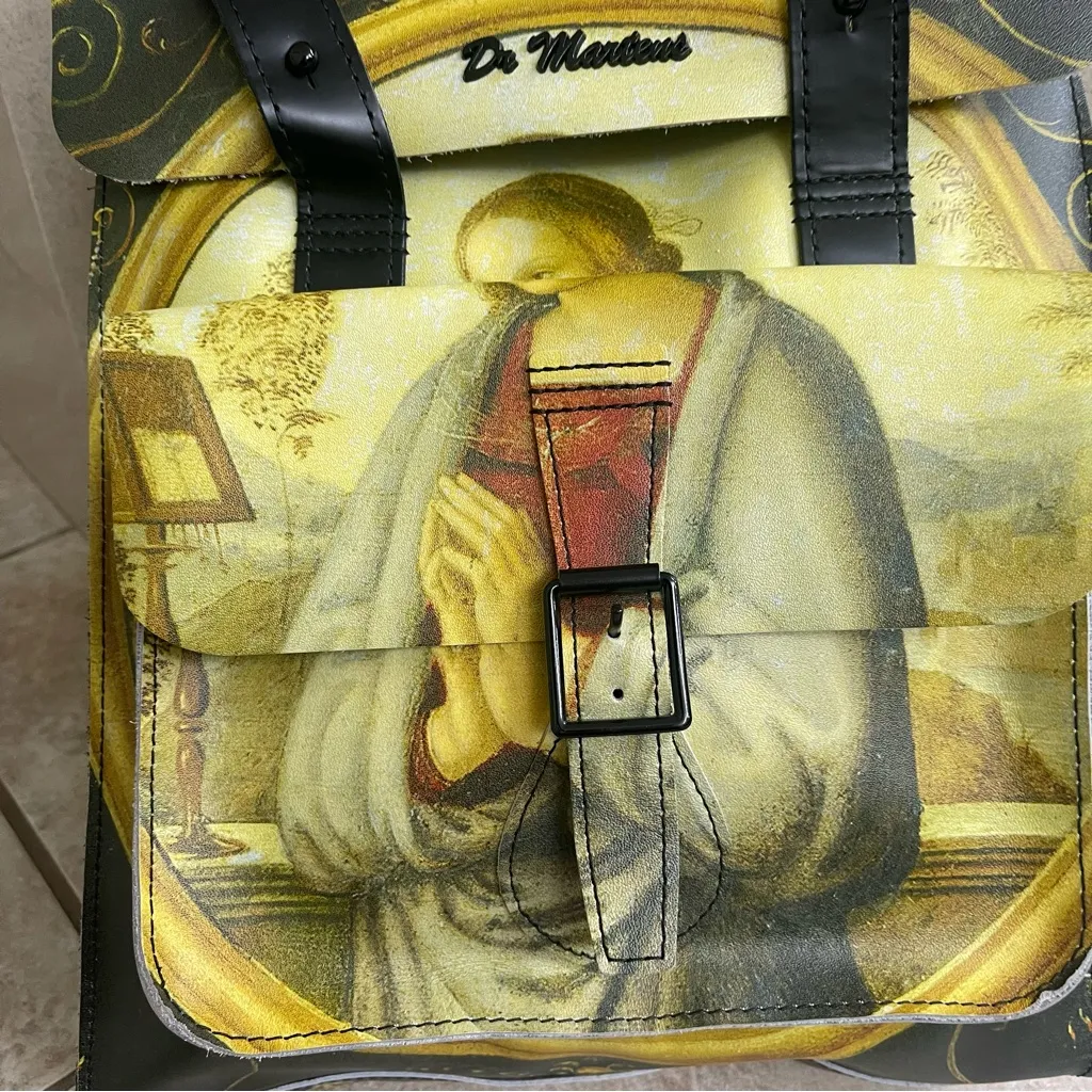 Dr Martens SUPER RARE Limited Edition‎ Museum Backpack Di Paolo leather MINT - Image 3