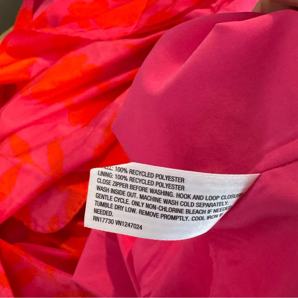 Kate Spade X Target‎ Classic Rose Peplum 0 Red Pink Midi Dress - Image 7