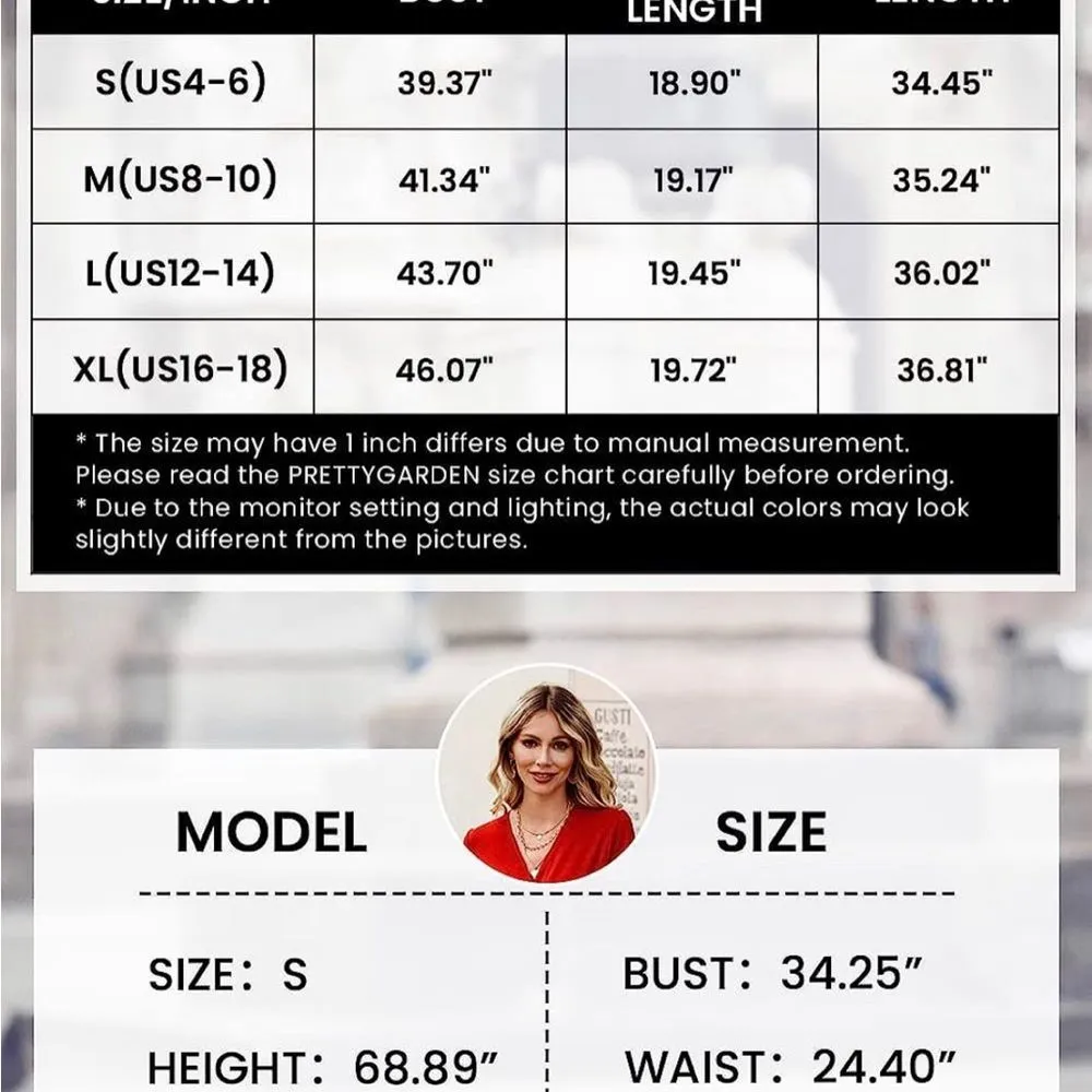 Women's Turtleneck Long Sleeve Plain Winter Knit Sweater Dress (684) - Image 4