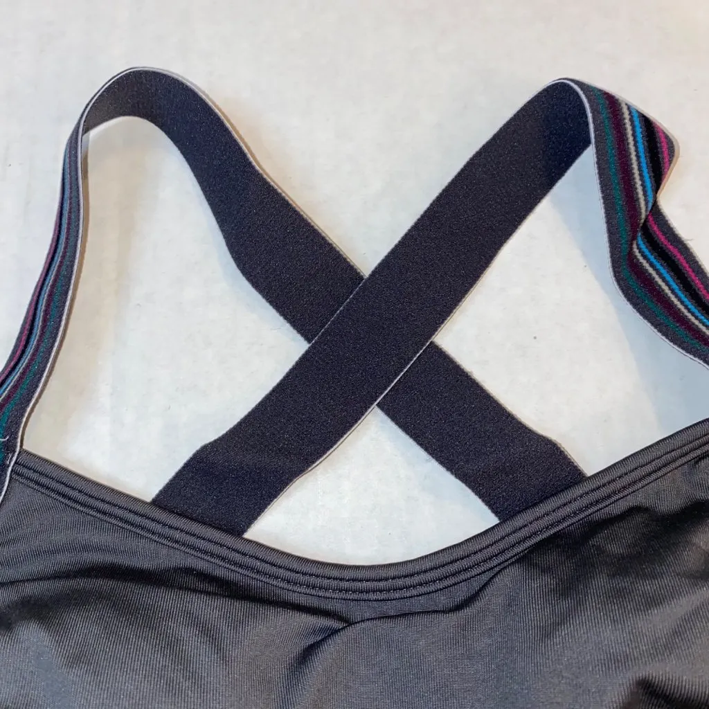 Hind‎ Womens Medium Gray Motion Sensor Top Tank Built in Bra 10326 - Image 4