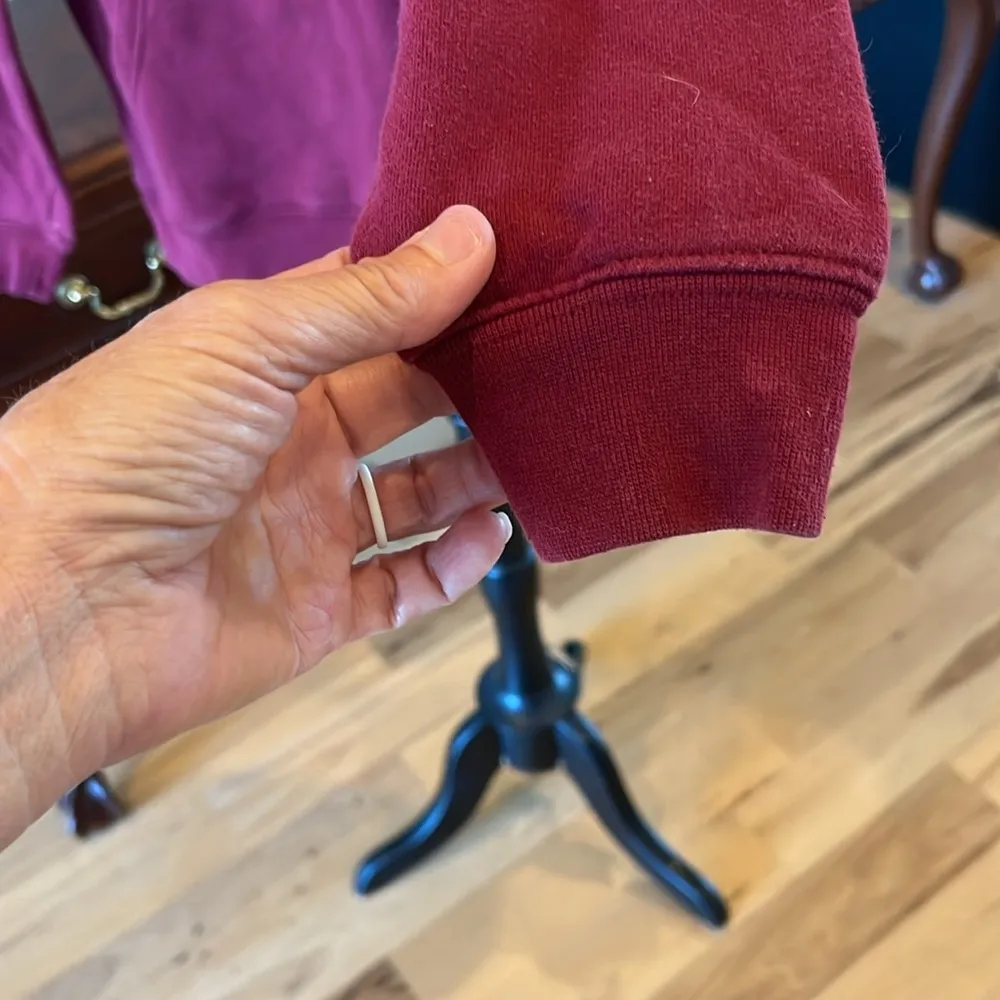 University of Alabama Crimson Red Hoodie Sweatshirt Womens Small - Image 10