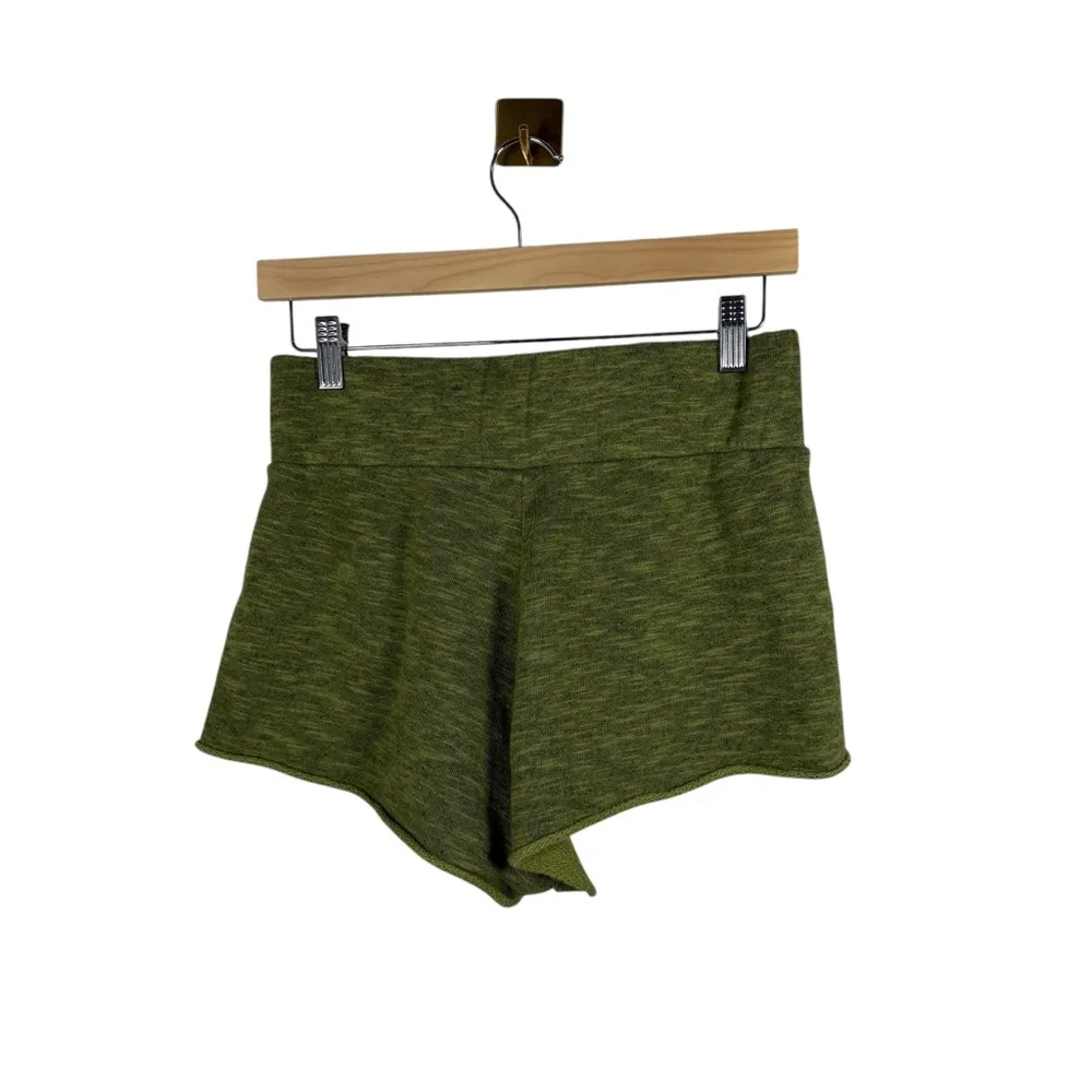 Free People Intimately Women’s Fleece Pull On Sweat Shorts in Green Size XS - Image 6