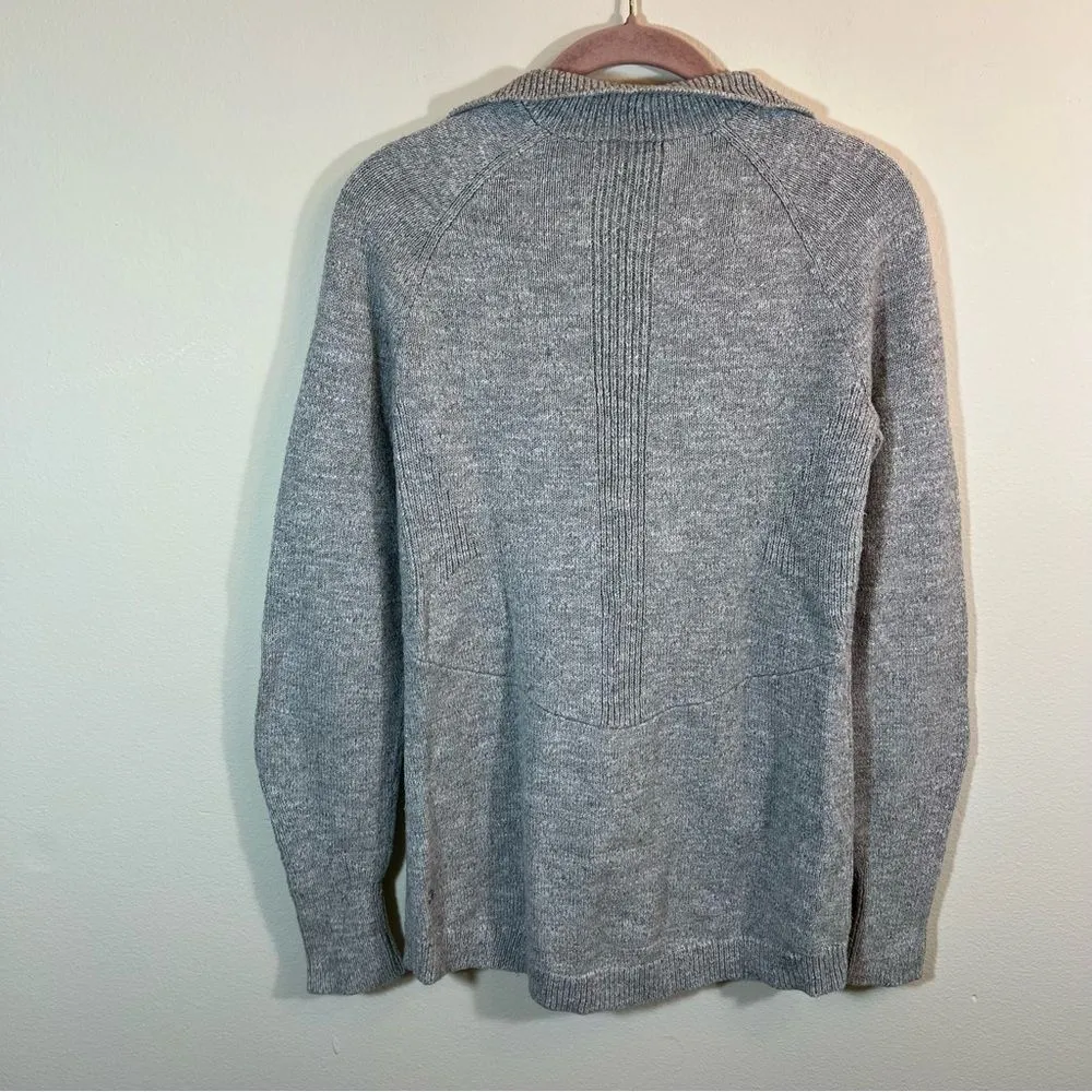 Lululemon Summit Stride Sweater Heathered Core Ultra Light Grey Women’s Medium - Image 11