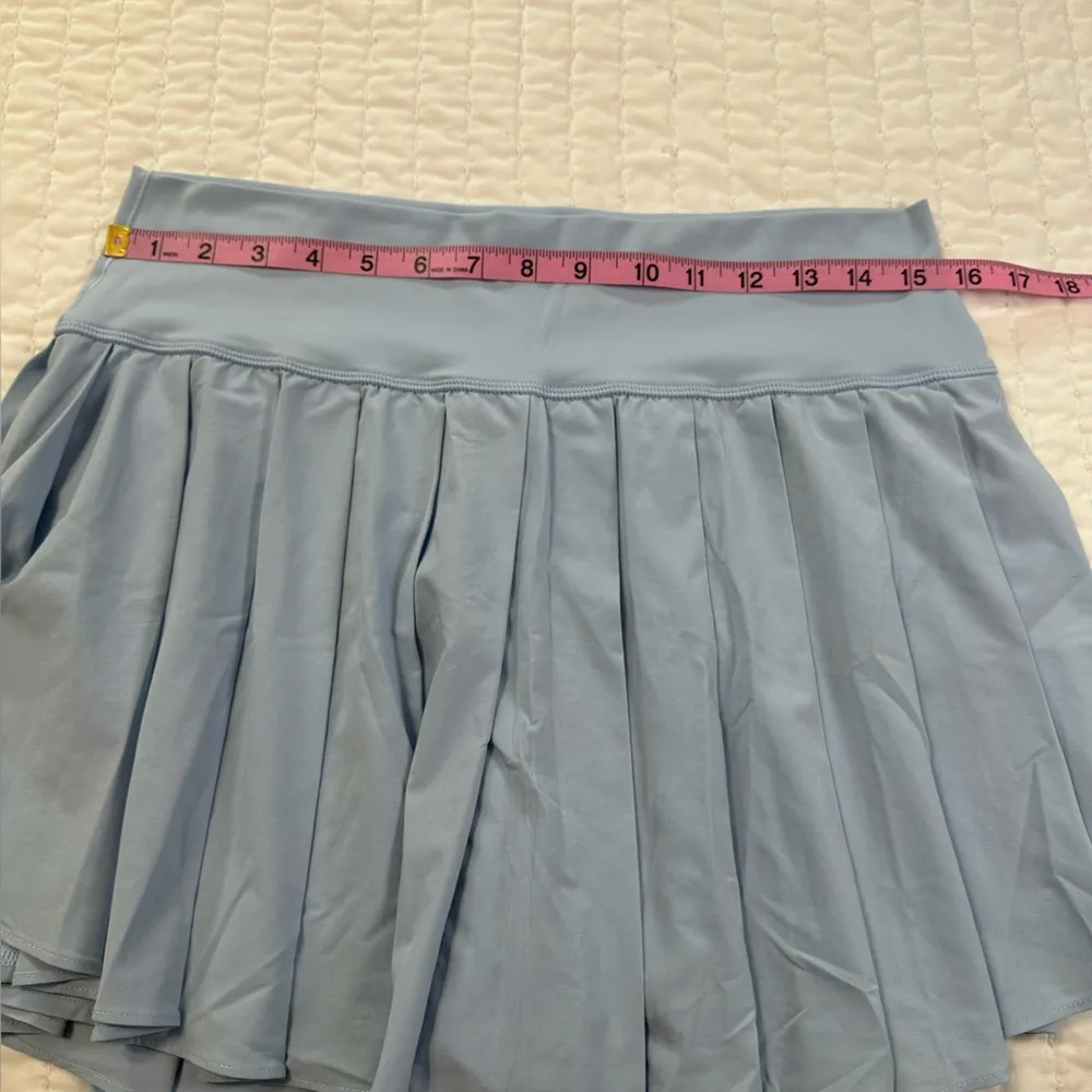 OFFLINE by Aerie Pleated Tennis Skirt in Sky Blue - Image 9