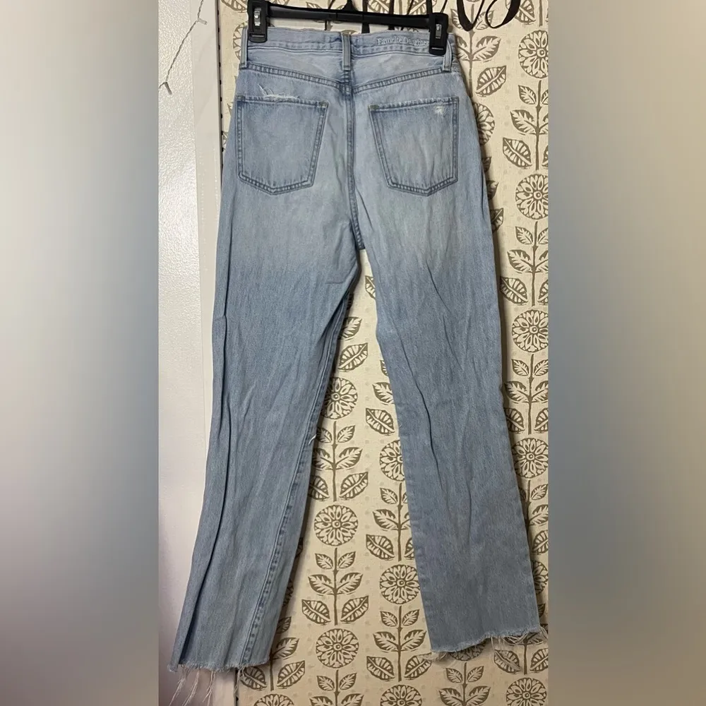 Favorite Daughter Boyfriend Destroyed Jeans | Size 26 Blue - Image 6