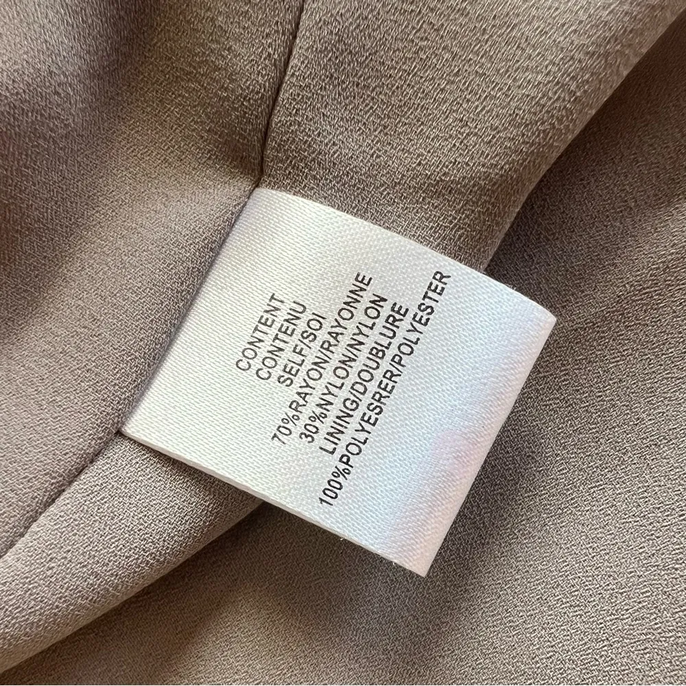 NWT Wayf Nordstrom Velvet Open Jacket Shirt Womens Small Pewter Gray Top Blouse - Image 9