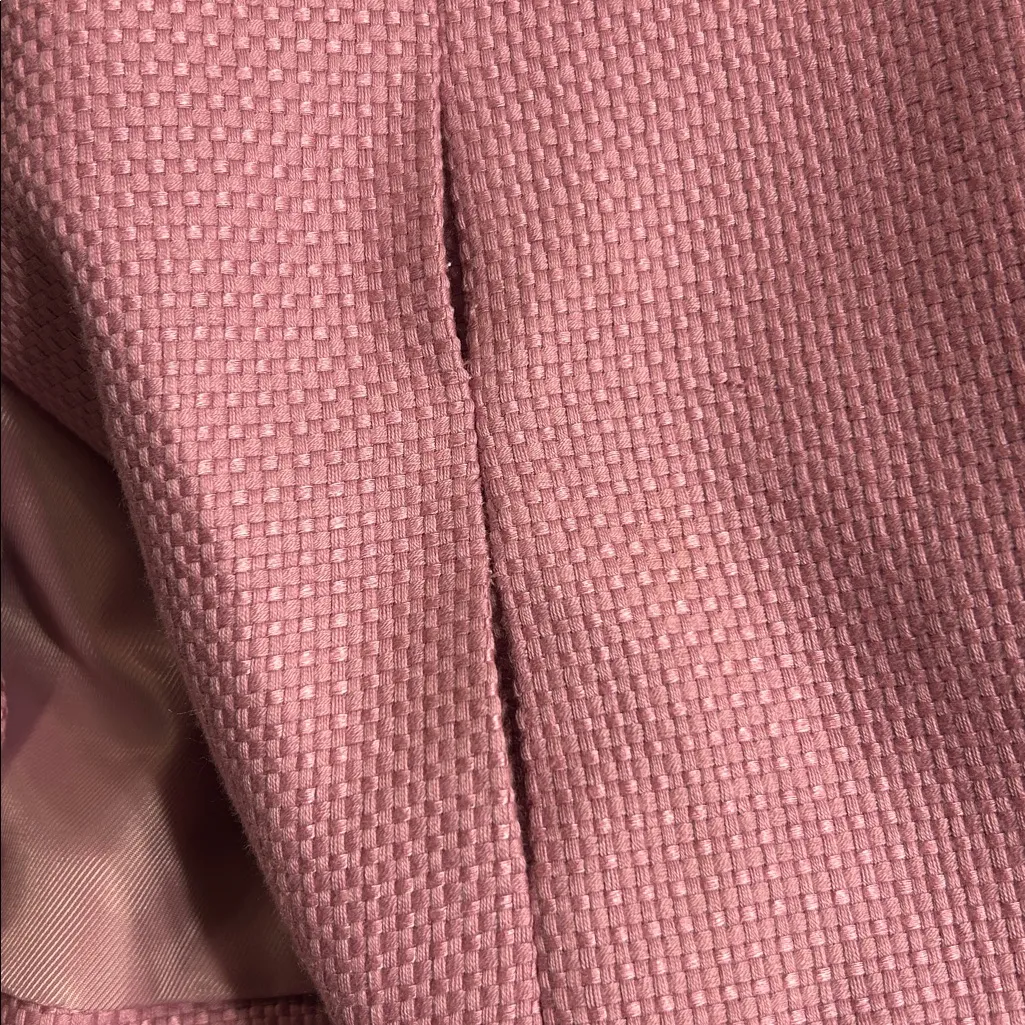 Dialogue  Pink Women's Cropped Jacket Size Medium - Image 10