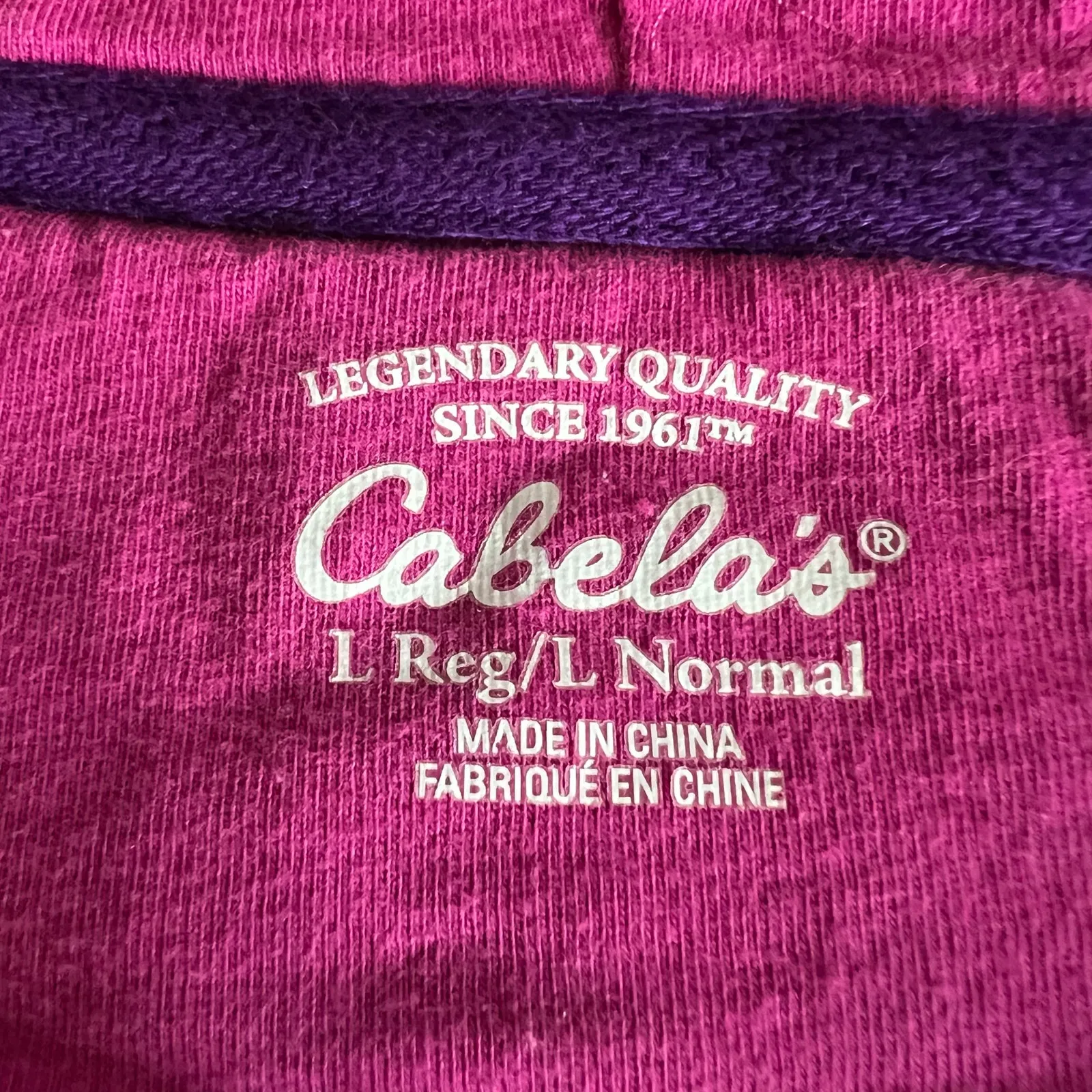 Cabelas Womens Hooded Hooded Sweatshirt Full Zip Camo Blue White Gray Large - Image 8